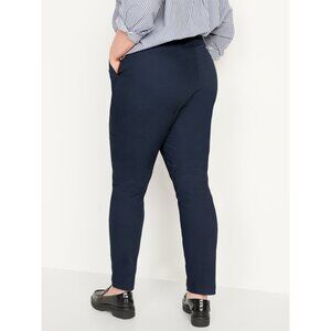 Old Navy Pull-On Wow Twill Pants Skinny Leg Navy‎ Blue 18 Plus